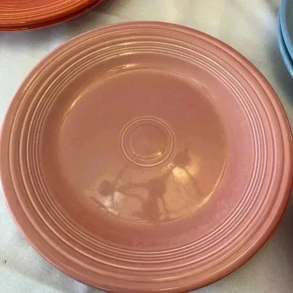 Vintage Homer Laughlin Multicolor Fiestaware China Set of 11 - Picture 7 of 9